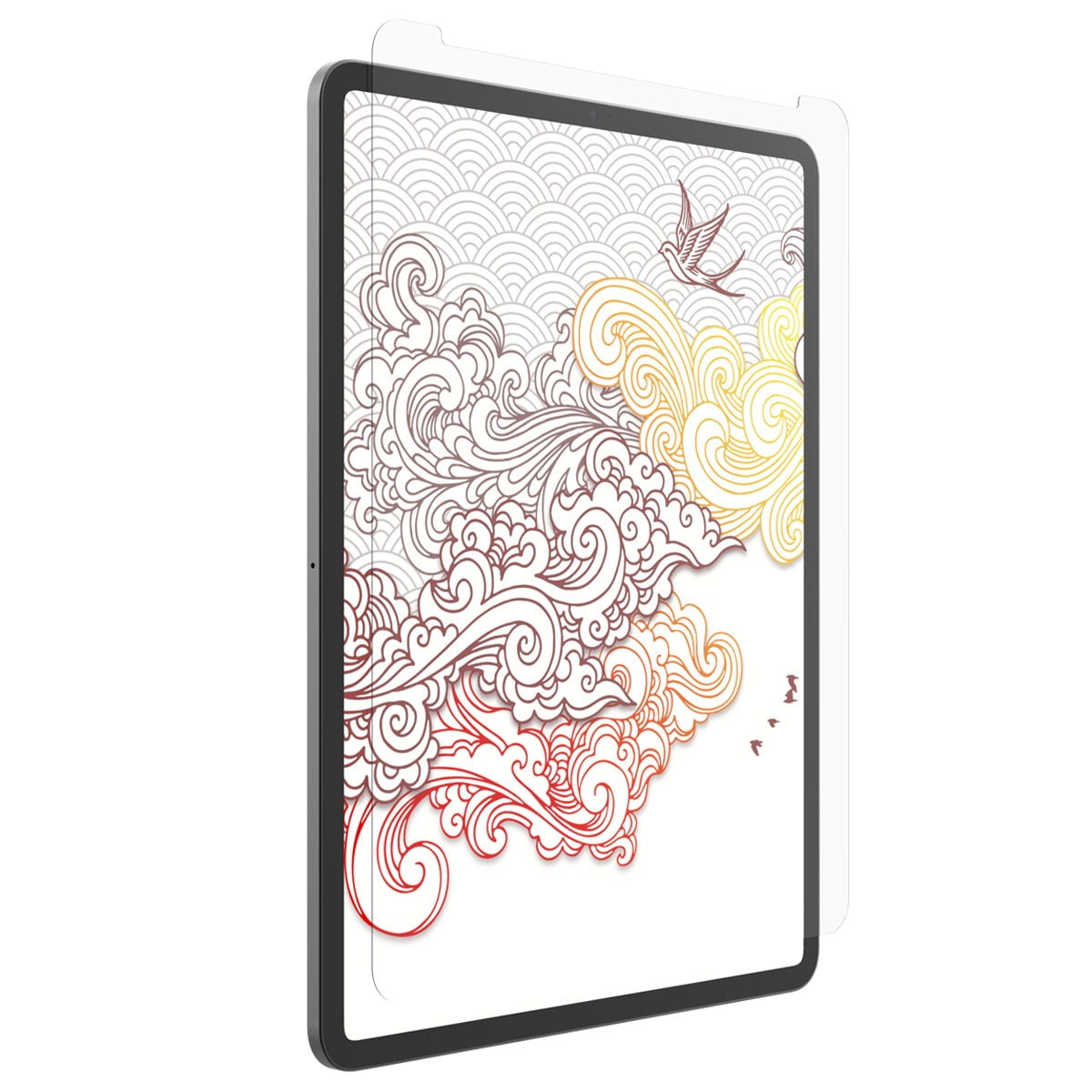 Zagg Invisibleshield Glassfusion+ Canvas® Flexible Hybrid Protection With A Paper Finish – Apple Ipad Pro 12,9" (2021 - 5Th & 4Th / 3Rd Gen) – Θήκη για κινητό από το PhoneBazaar.gr