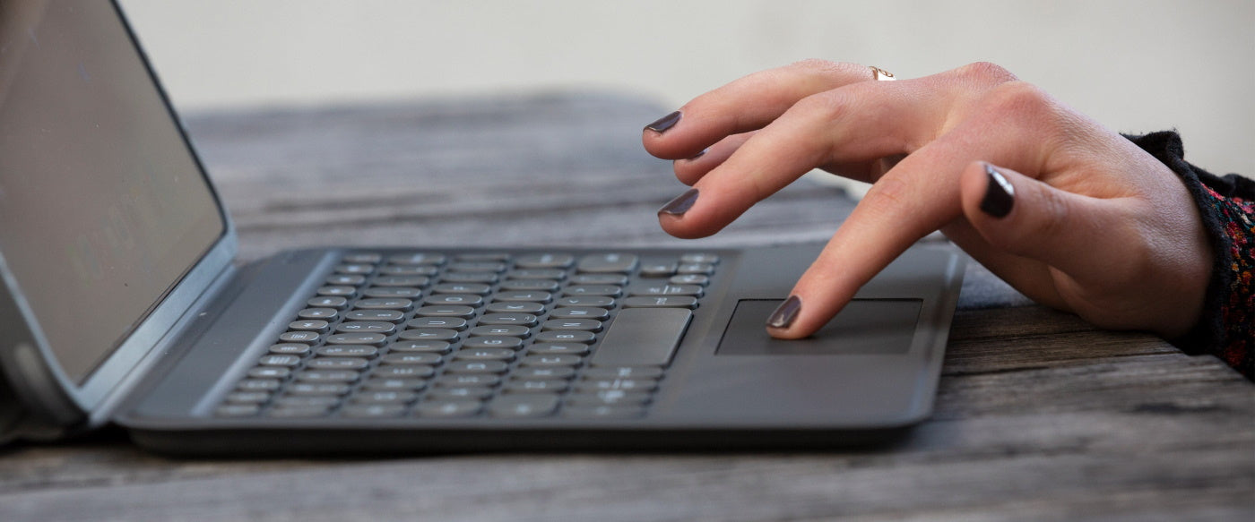 ZAGG Pro Keys με Trackpad Θήκη με πληκτρολόγιο για Apple iPad 10,2" (7ης / 8ης Γενιάς (2019 - 2020) σε charcoal χρώμα - 103407950