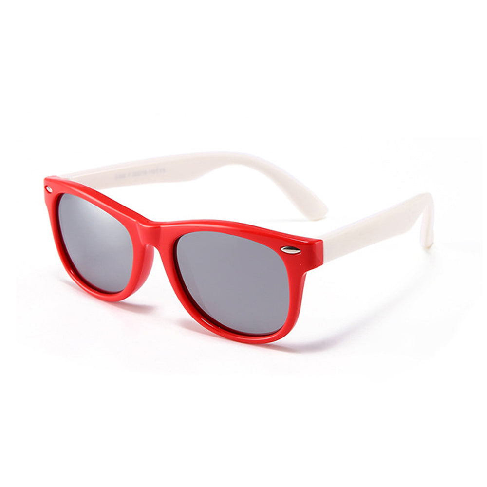 Techsuit - Μόδα > Αξεσουάρ > Γυαλιά Ηλίου Polarised (D802) - for Kids, UV Protection - Red / White / Mercury