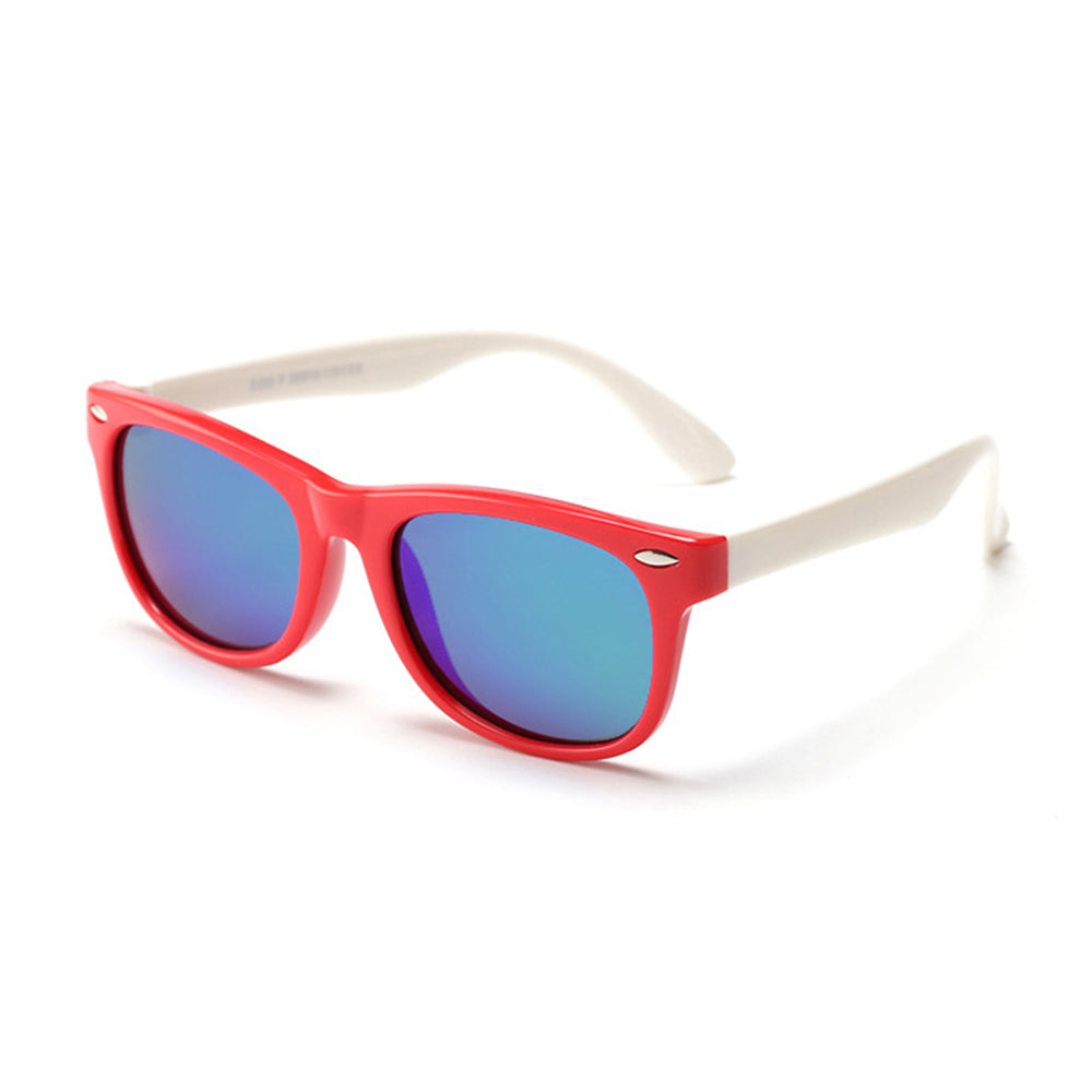 Techsuit - Μόδα > Αξεσουάρ > Γυαλιά Ηλίου Polarised (D802) - for Kids, UV Protection - Red / White / Green