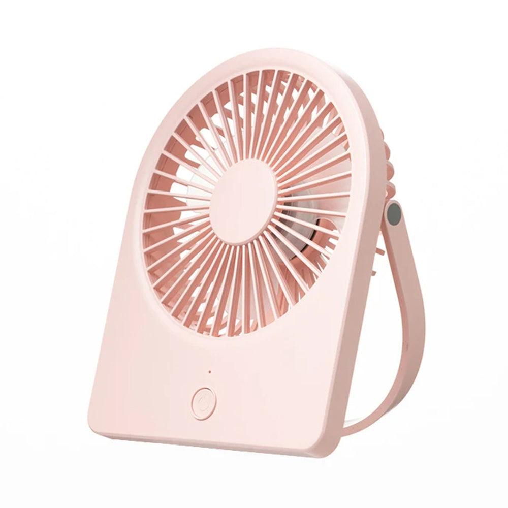 Techsuit - Mini Fan (CT-108) - Portable, Rechargeable, USB - Pink