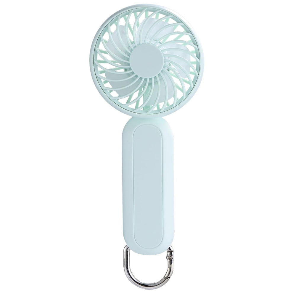 Techsuit - Handheld Fan (A217) - USB Rechargeable, Three Speeds, 1200mAh - Green