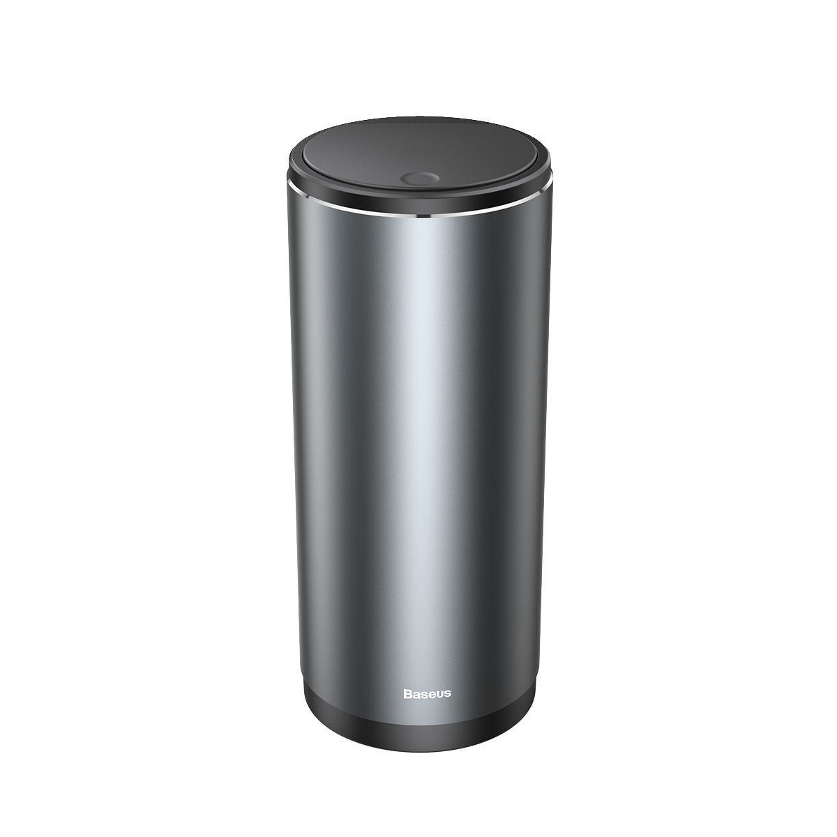 Baseus - Trash Can Gentleman Style (CRLJT-0G) - with 30 Garbage Bags, Aluminum Alloy, ABS, 500ml - Dark Gray
