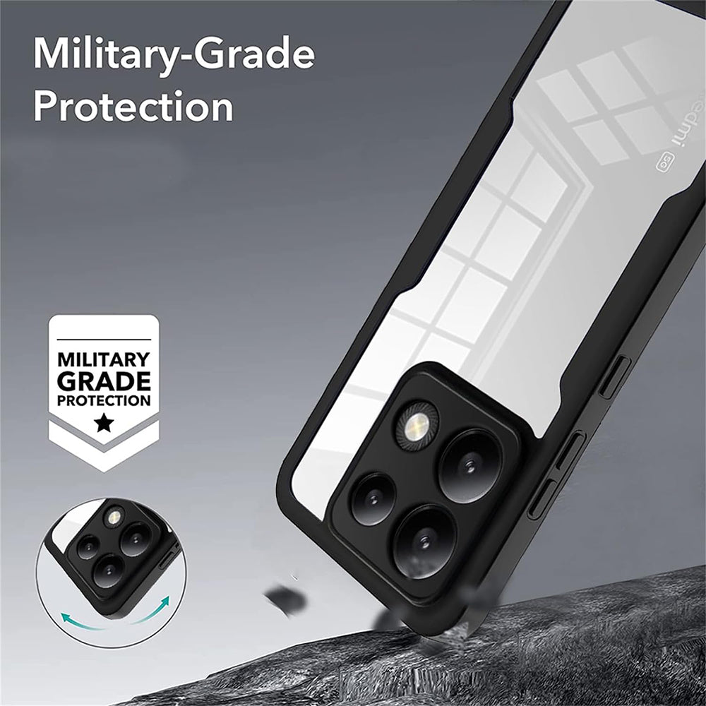 Techsuit - ColorVerse 360 Series + Screen Protector - Xiaomi Redmi Note 13 Pro 5G / Poco X6 - Black