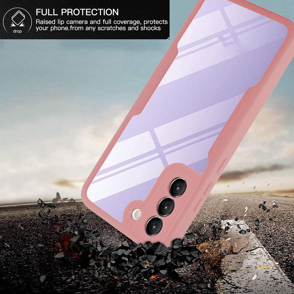Techsuit - ColorVerse 360 Series + Screen Protector - Galaxy S23 - Pink