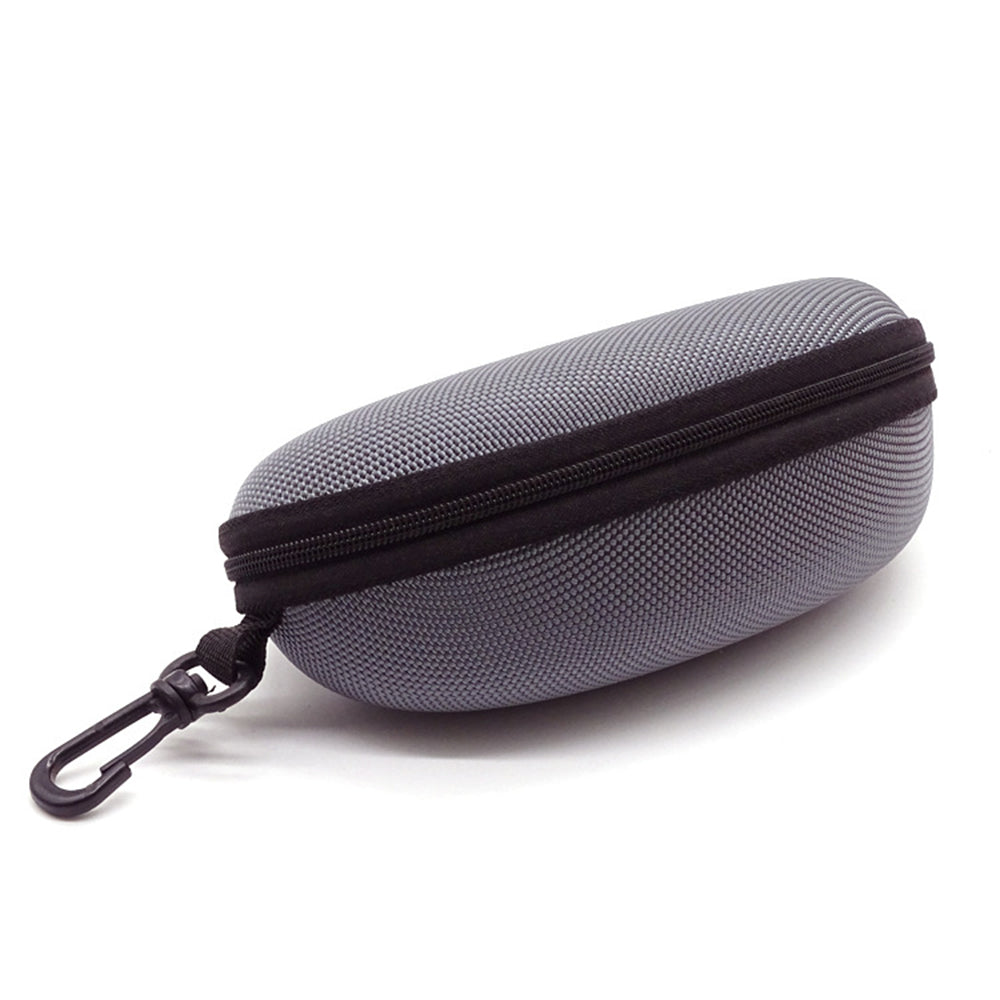 Techsuit - Glasses Case (ETFE2) - with Zipper, EVA Material, 167 x 76 x 63mm - Gray