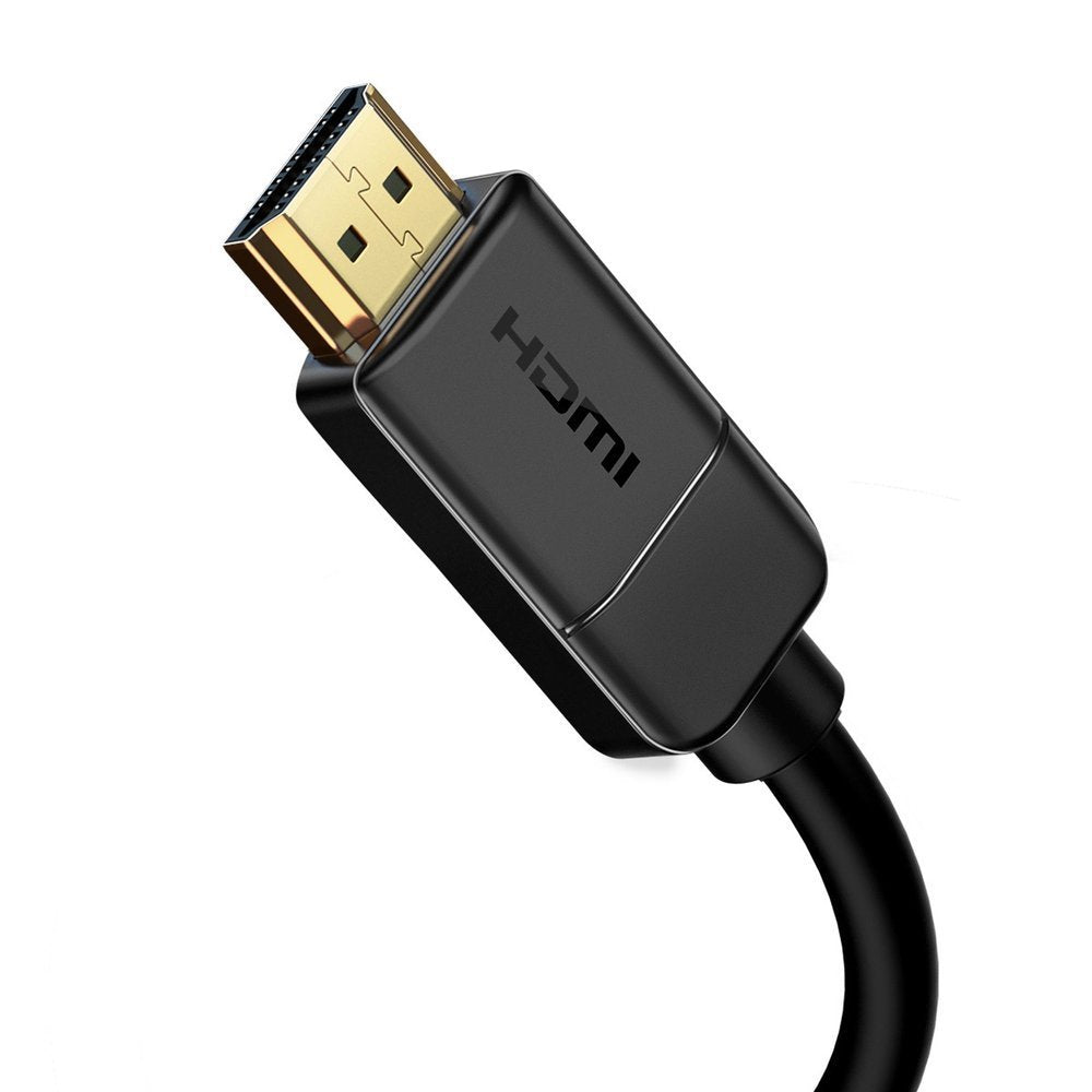 Baseus - Video Cable (CAKGQ-C01) - HDMI to HDMI, High Definition, 4K@60Hz, 3m - Black