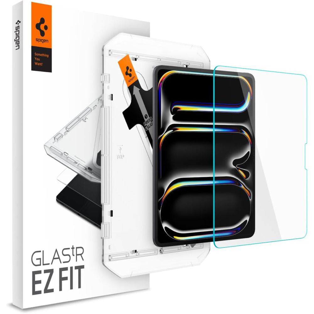Spigen - Glas.TR EZ-FIT - iPad Pro 13 (2024) / iPad Pro 13 (2025) - Clear