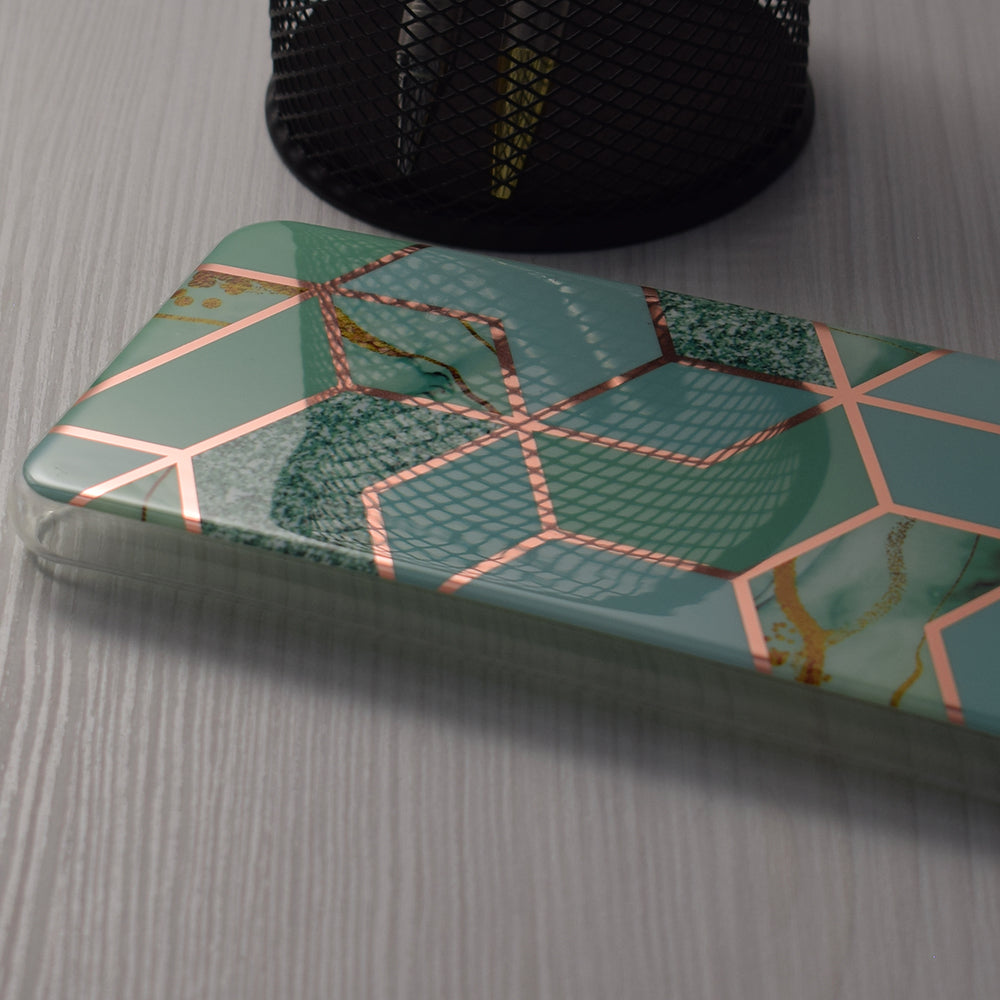 Techsuit - Marble Series - Honor Magic6 Lite - Green Hex