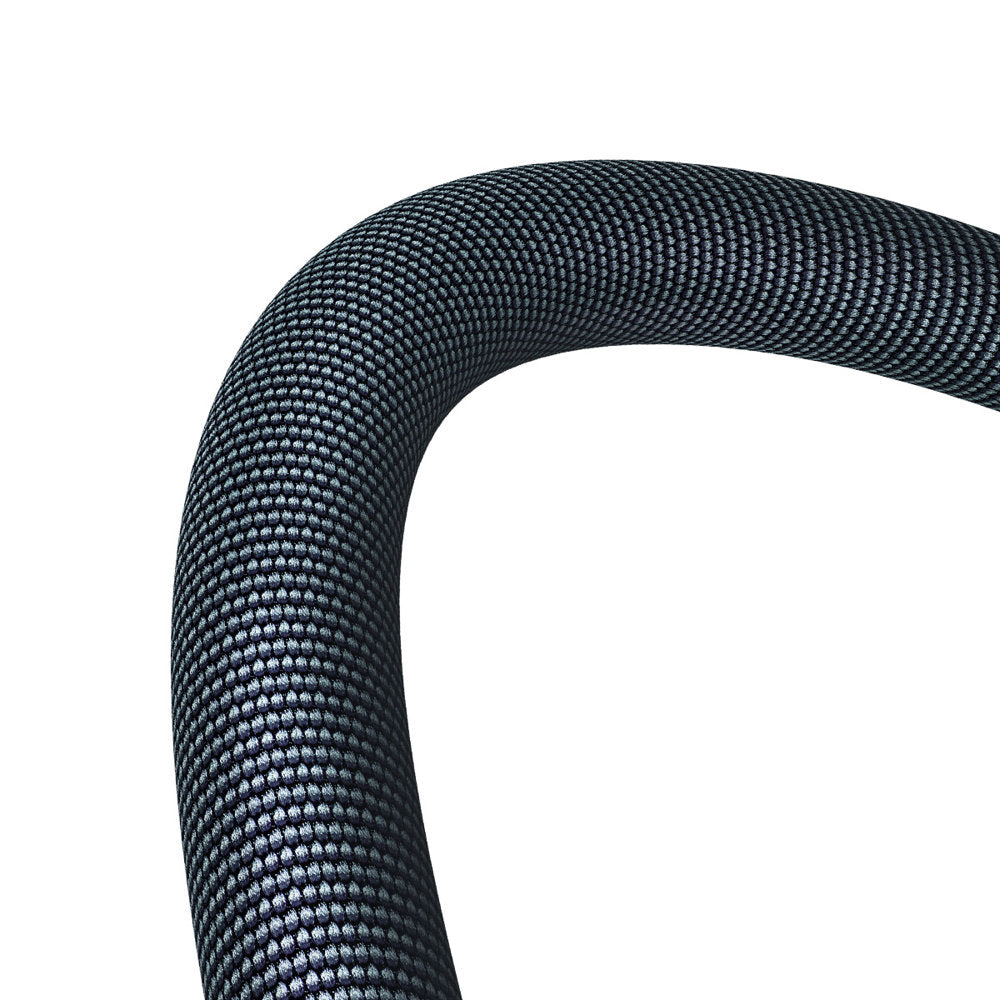 Baseus - Data Cable Crystal Shine (CAJY000101) - USB to Lightning, 2.4A, 2m, Nylon Braided - Black