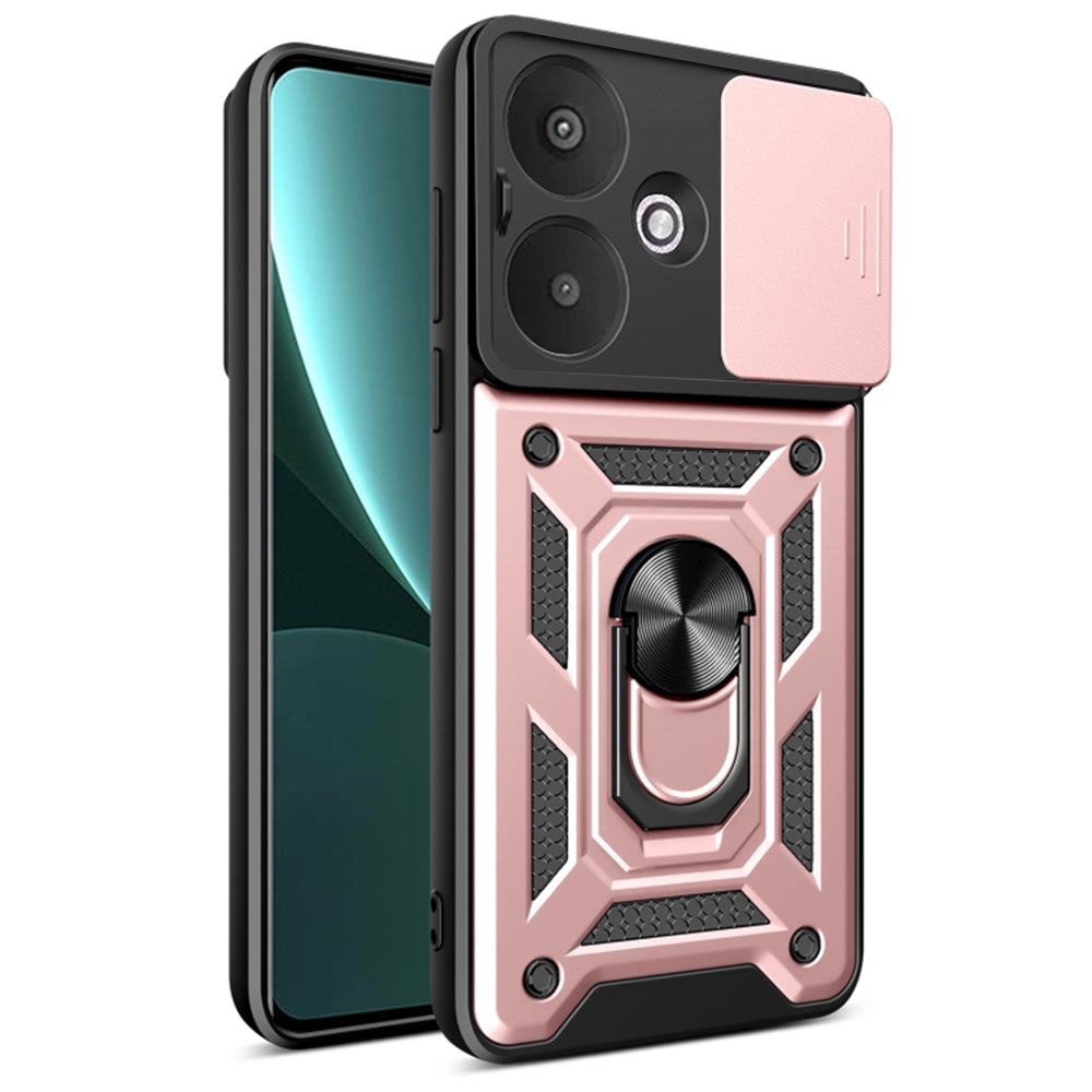 Techsuit - CamShield Series - Xiaomi Redmi 13C 5G - Rose Gold
