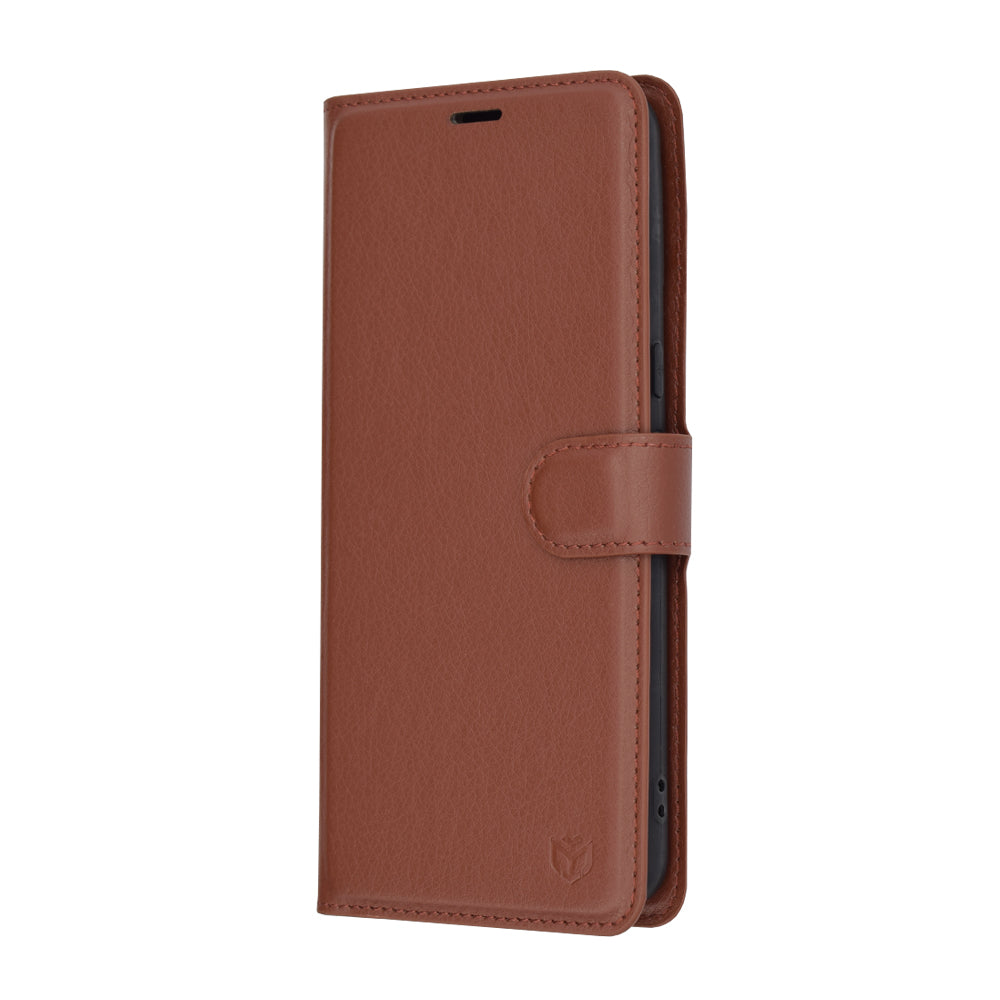 Techsuit - Leather Folio - Google Pixel 8 Pro - Brown