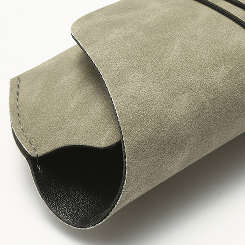 Techsuit - Glasses Case (PLSD-01) - with Button Close - Black