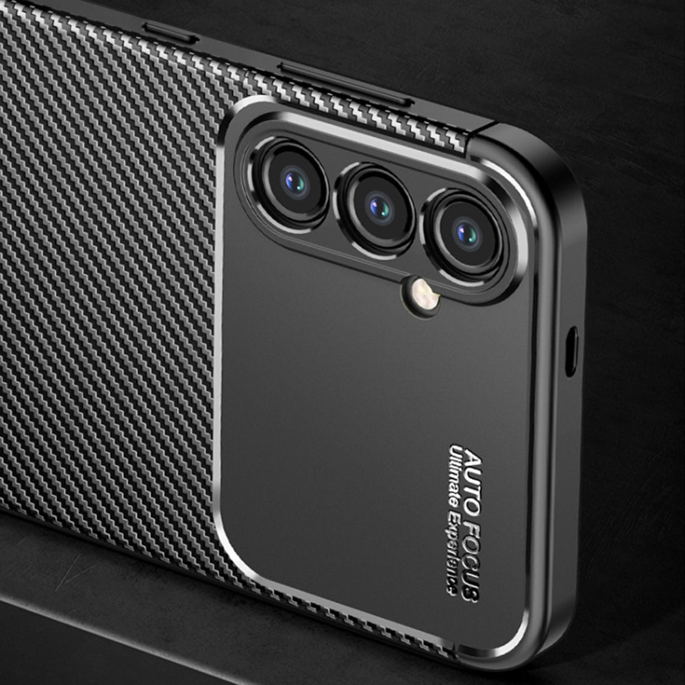 Techsuit - CarbonFiber - Galaxy S24 - Black