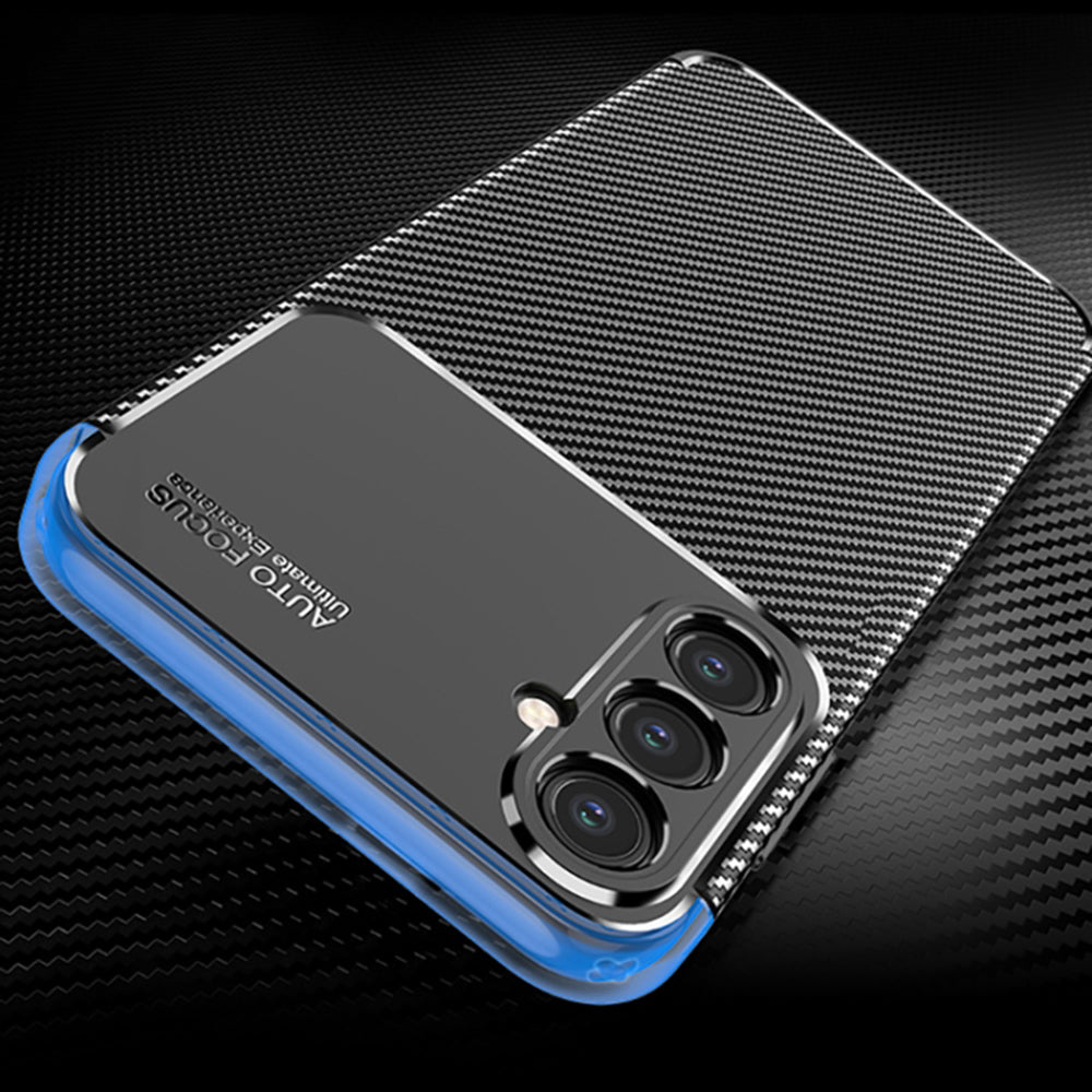 Techsuit - CarbonFiber - Galaxy S24 - Black