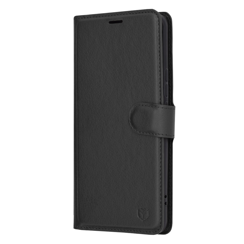 Techsuit - Leather Folio - Honor Magic6 Pro - Black