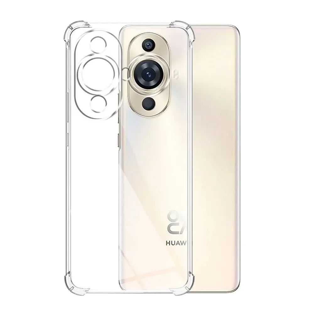 Techsuit - Shockproof Clear Silicone - Huawei nova 11 / nova 12s - Clear