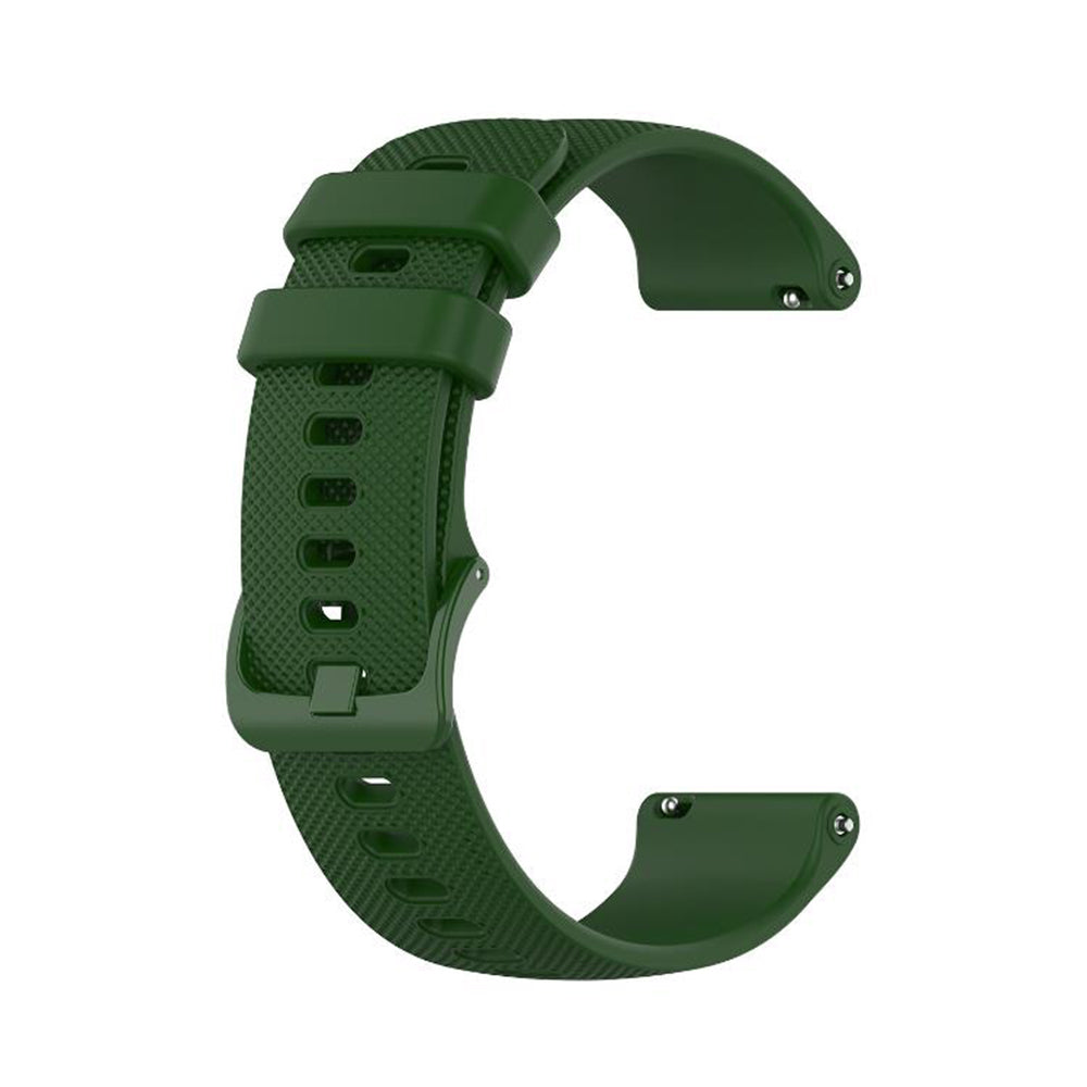 Techsuit - Watchband 20mm (W006) - Samsung Galaxy Watch 4/5/Active 2, Huawei Watch GT 3 (42mm)/GT 3 Pro (43mm) - Green