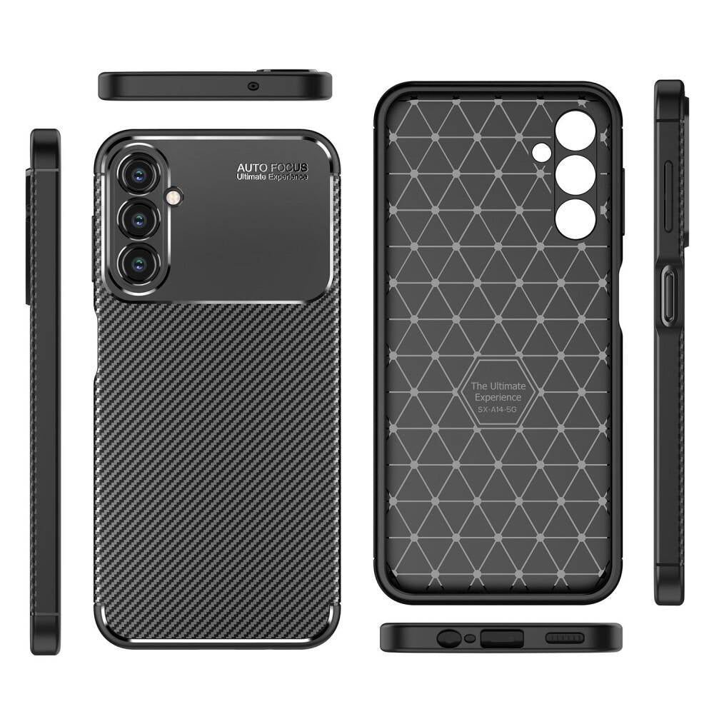 Techsuit - CarbonFiber - Galaxy A15 4G / A15 5G - Black
