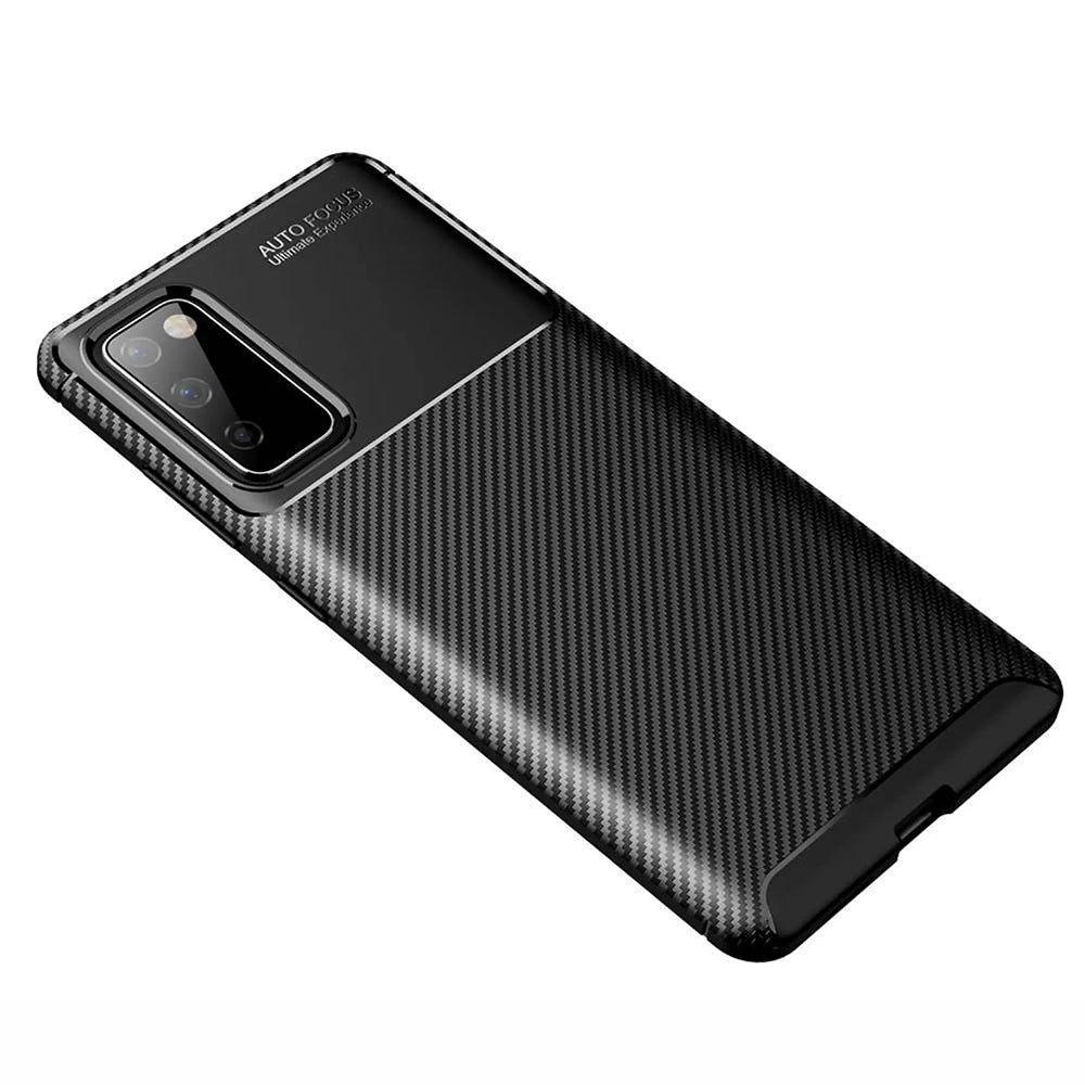 Techsuit - CarbonFiber - Galaxy S20 FE / S20 FE 5G - Black