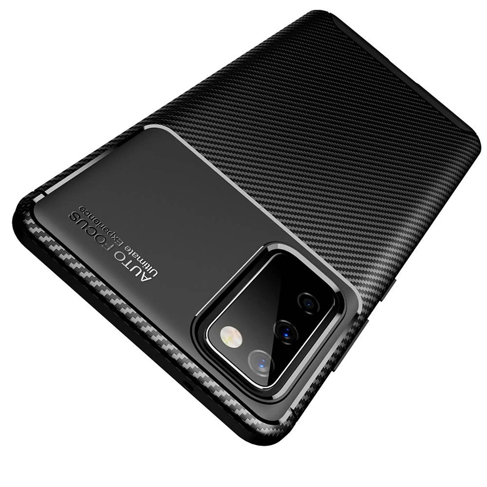 Techsuit - CarbonFiber - Galaxy S20 FE / S20 FE 5G - Black
