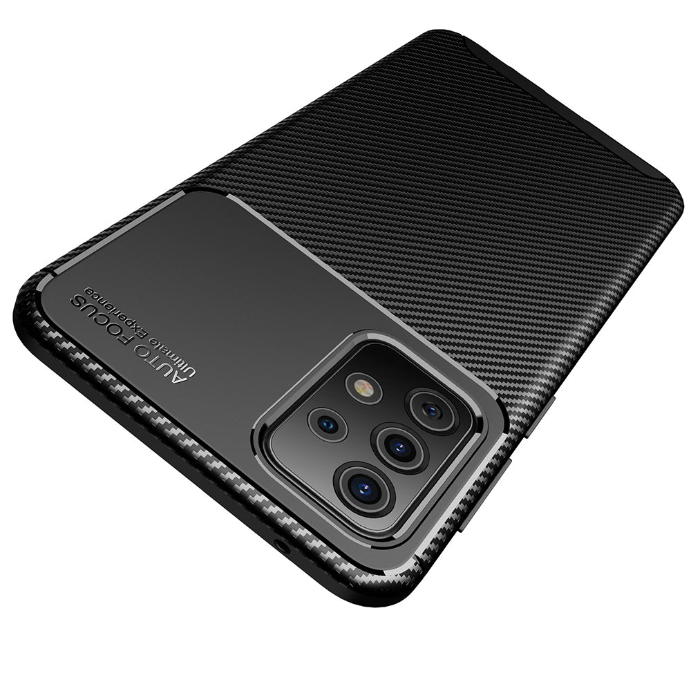 Techsuit - CarbonFiber - Galaxy A52 4G / A52 5G / A52s 5G - Black