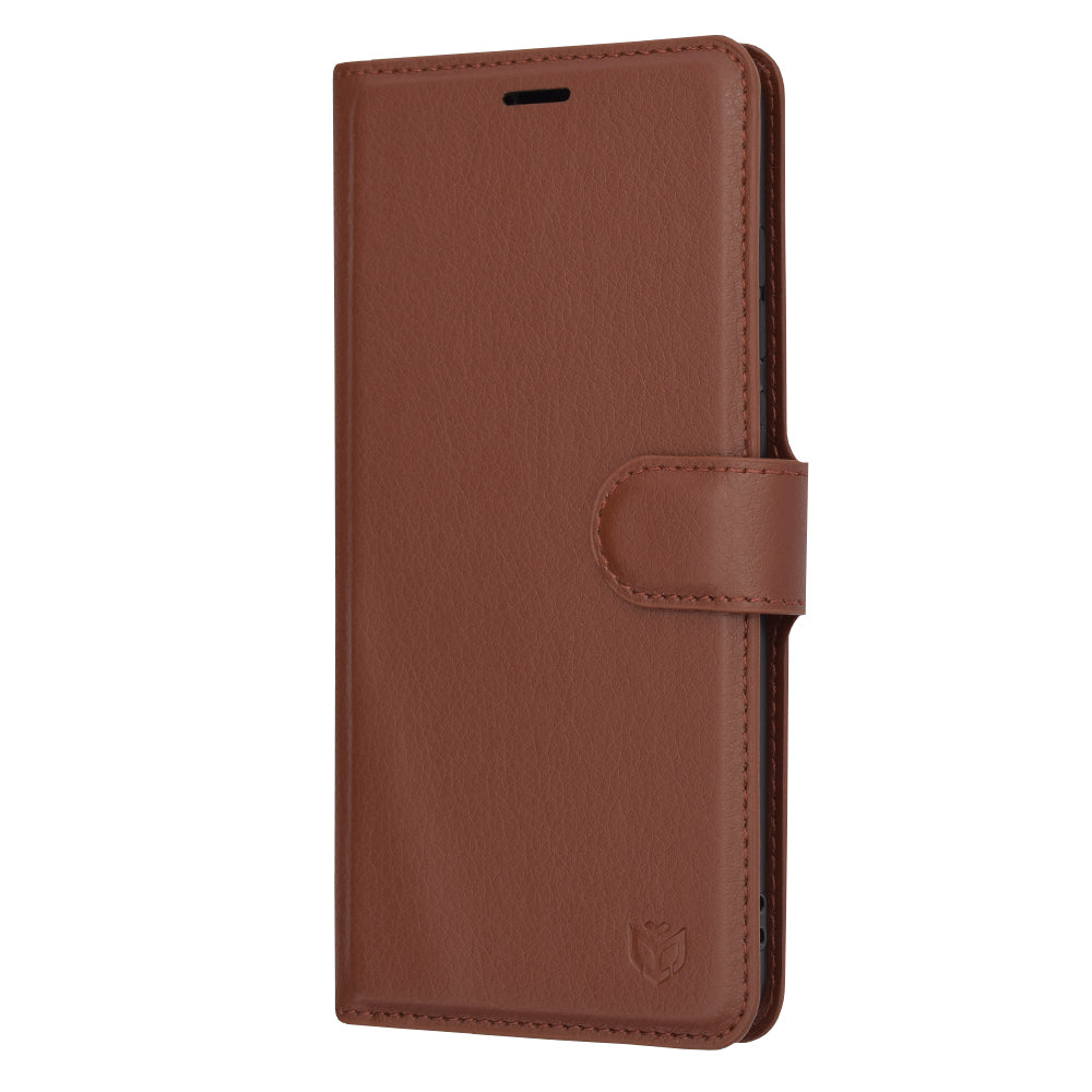 Techsuit - Leather Folio - Huawei P30 - Brown