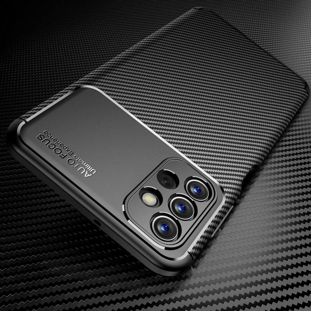 Techsuit - CarbonFiber - Galaxy A13 4G - Black