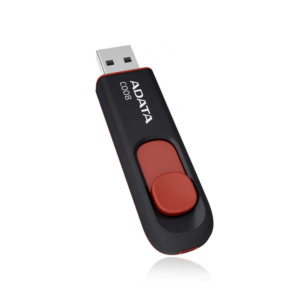 Adata - Memory Stick C008 (AC008-16G-RKD) - USB 2.0 FlashDrive, 16GB - Black