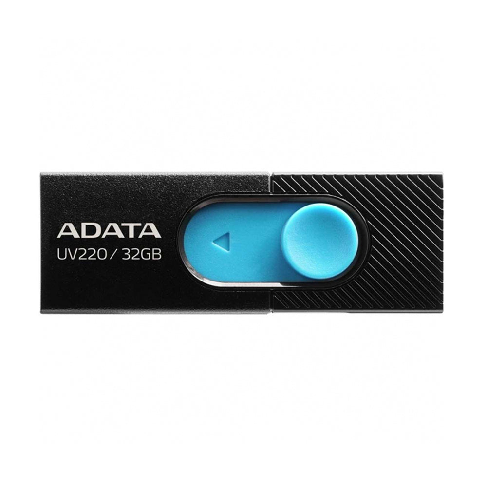 Adata - Memory Stick UV220 (AUV220-32G-RBKBL) - USB 2.0 FlashDrive, 32GB - Black