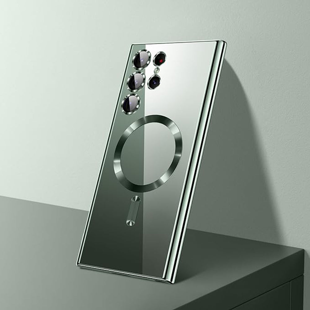 Techsuit - Luxury Crystal MagSafe - Galaxy S21 Ultra 5G - Light Green