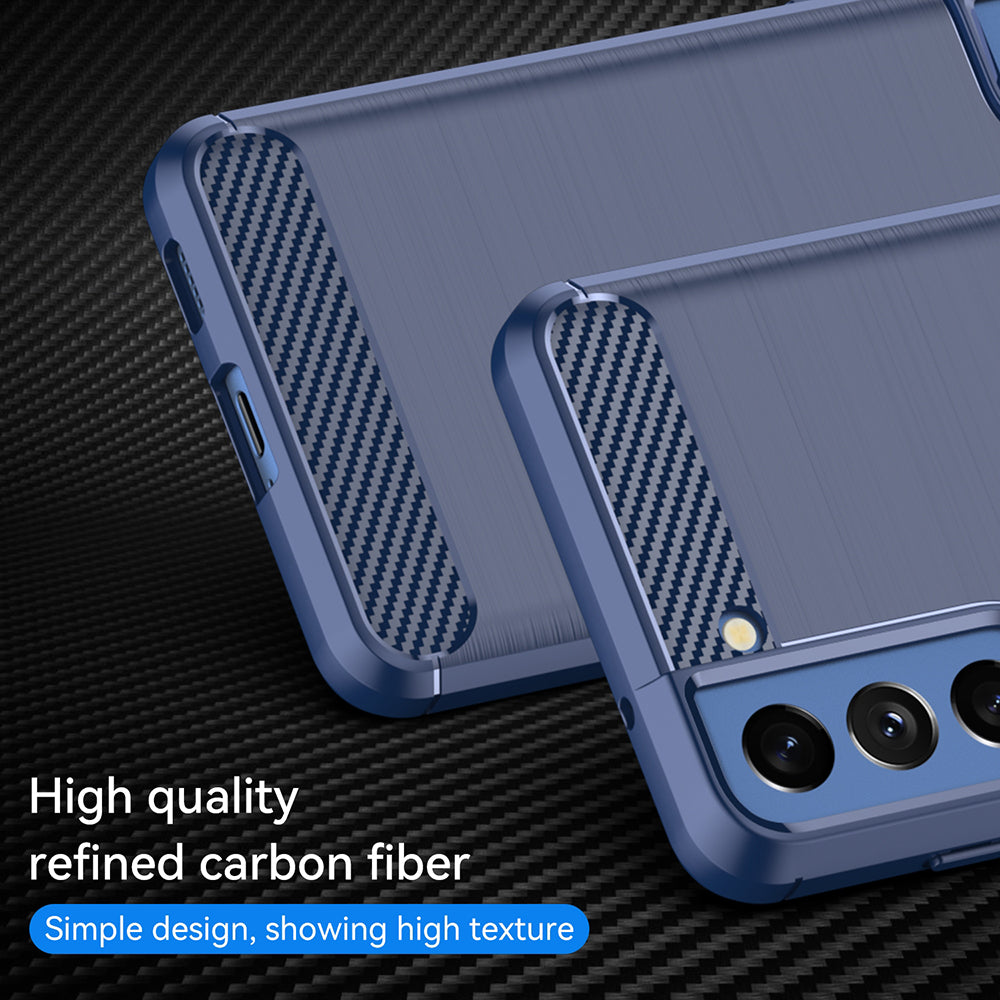 Techsuit - Carbon Silicone - Galaxy S20 FE / S20 FE 5G - Blue