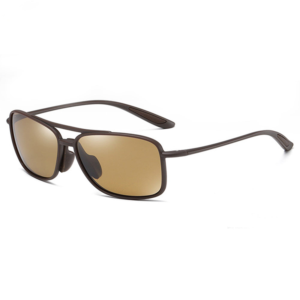 Techsuit - Μόδα > Αξεσουάρ > Γυαλιά Ηλίου Polarised TR90 (MM99) - UV Protection - Matte Brown