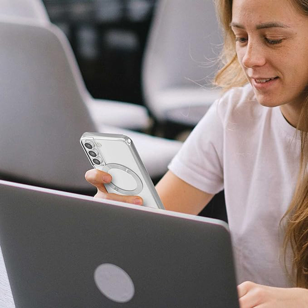 Techsuit - Luxury Crystal MagSafe - Galaxy S21 FE 5G - Gold