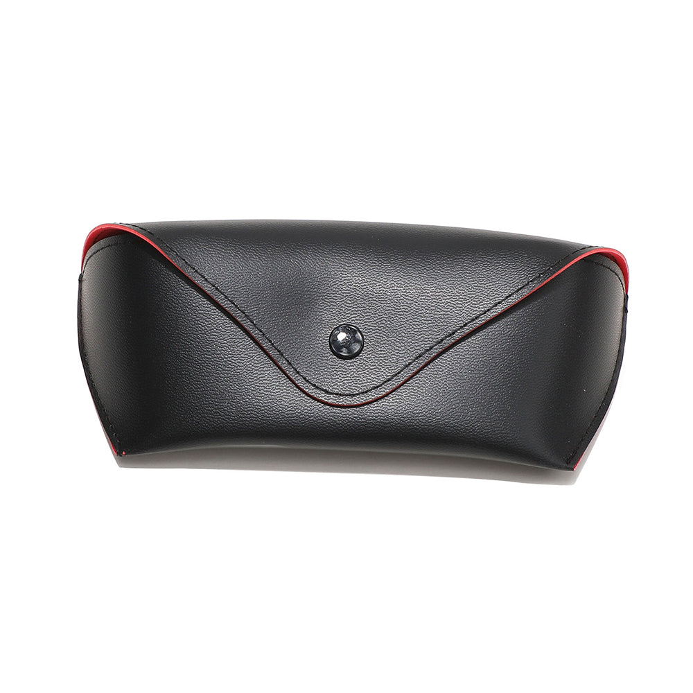 Techsuit - Glasses Case (ETOB1) - Eco Leather, 167 x 70 x 40mm - Black