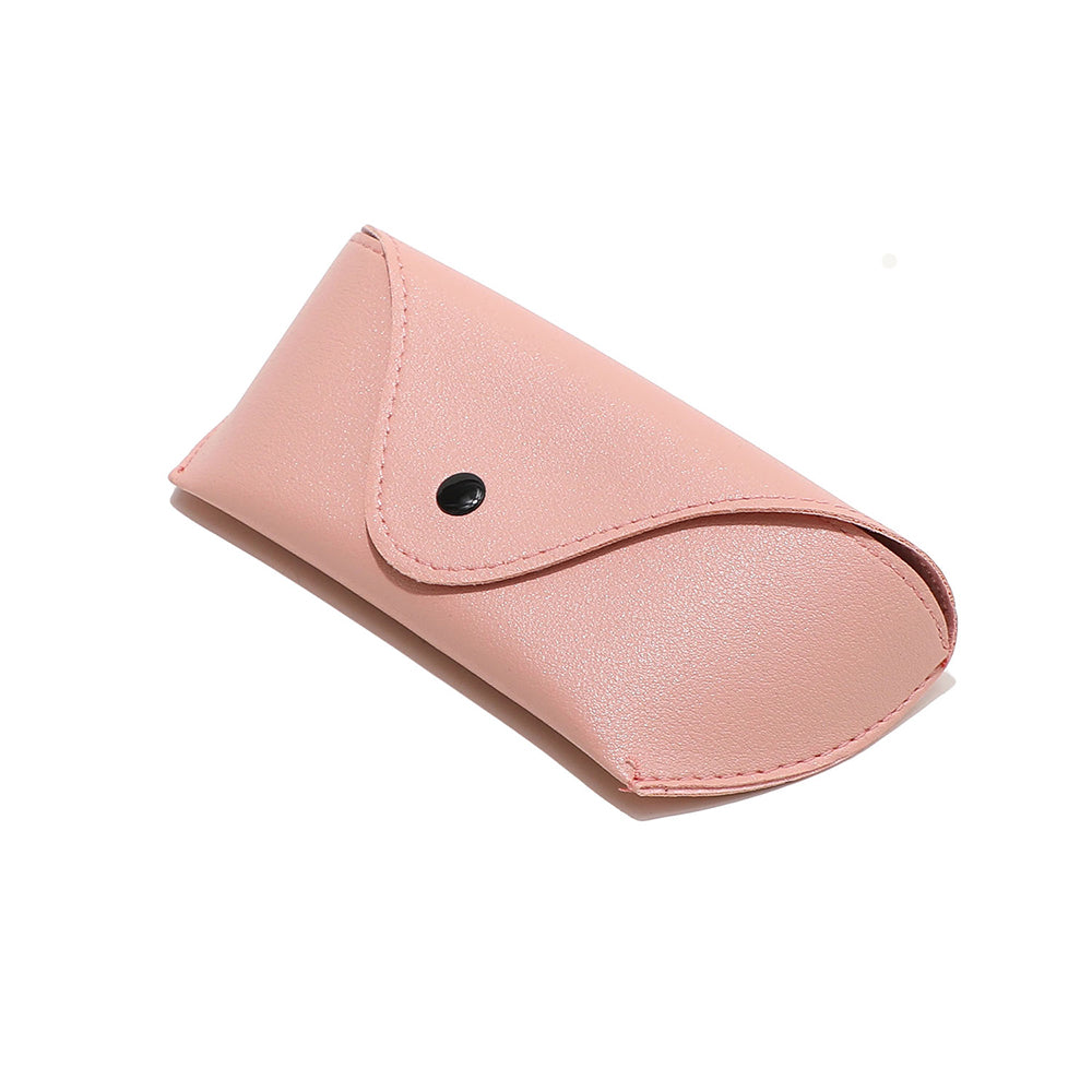 Techsuit - Glasses Case (ETPU3) - Eco Leather, 167 x 70 x 40mm - Pink