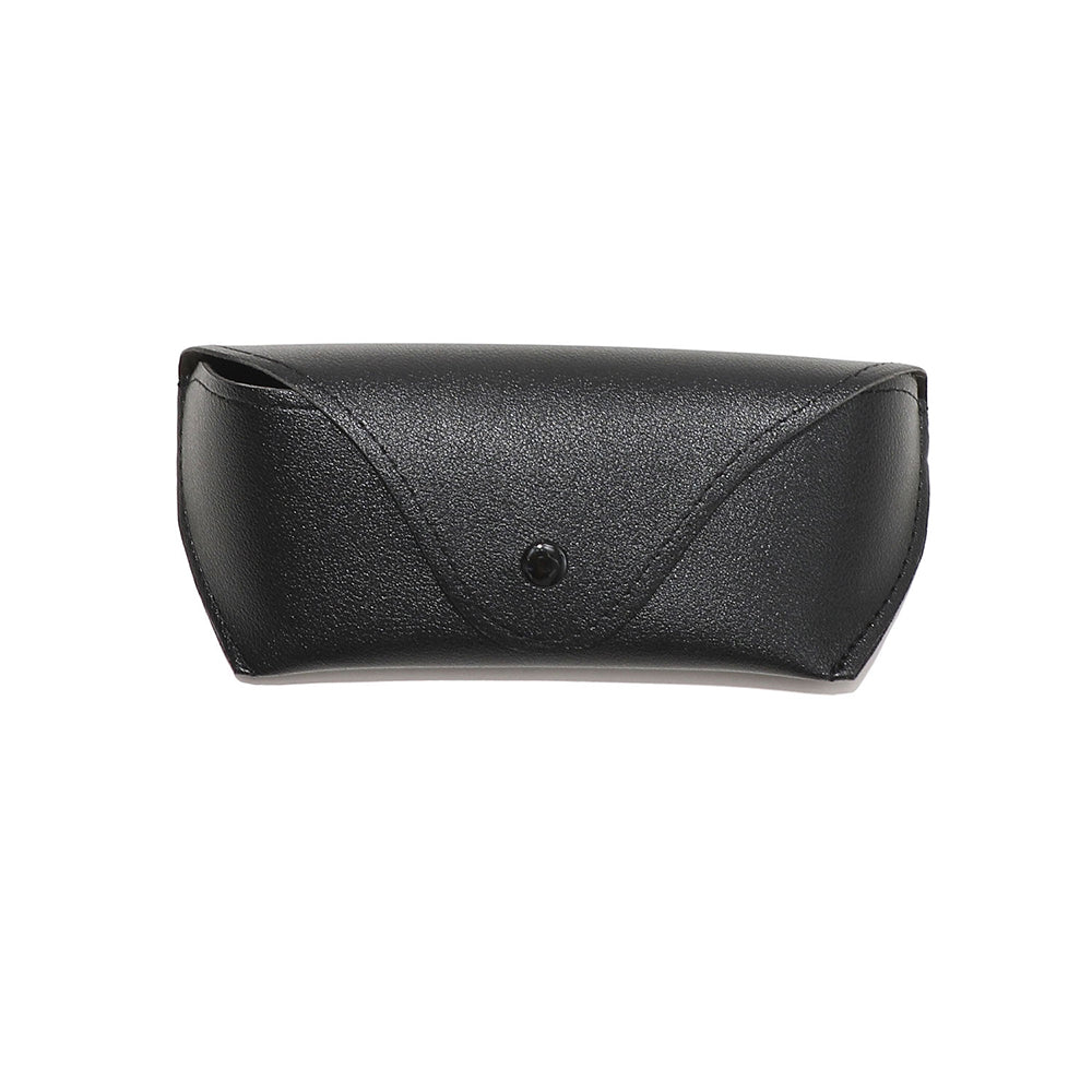 Techsuit - Glasses Case (ETPU1) - Eco Leather, 167 x 70 x 40mm - Black