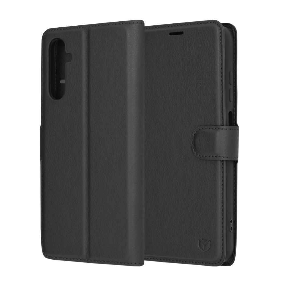 Techsuit - Leather Folio - Galaxy A05s - Black