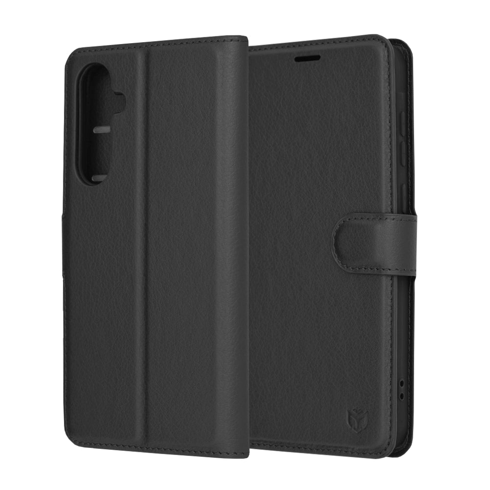Techsuit - Leather Folio - Galaxy A35 5G - Black
