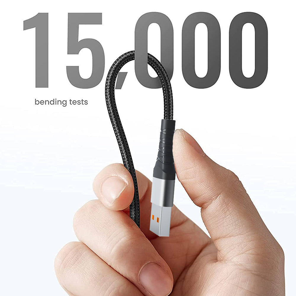 Lito - Data Cable (LD08L) - USB-A to Lightning, Fast Charging, 2.4A, 1m - Black