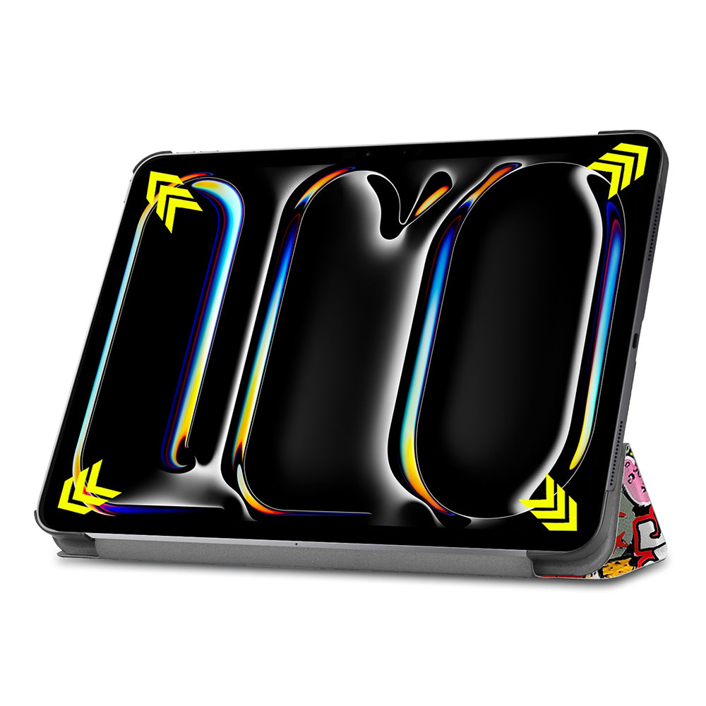 Techsuit - FoldPro - iPad Pro 13 (2024) / iPad Pro 13 (2025) - Urban Vibe