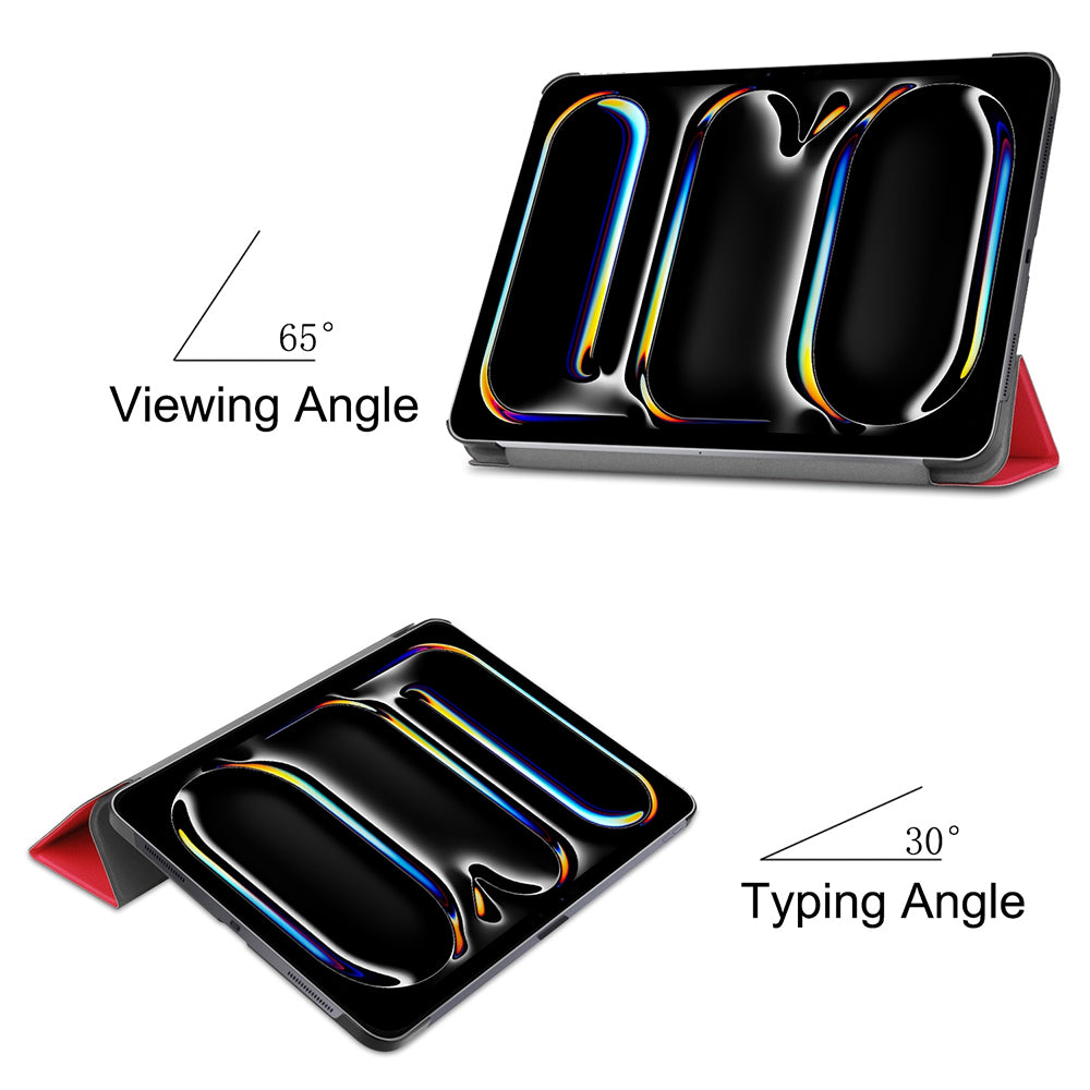 Techsuit - FoldPro - iPad Pro 13 (2024) / iPad Pro 13 (2025) - Red