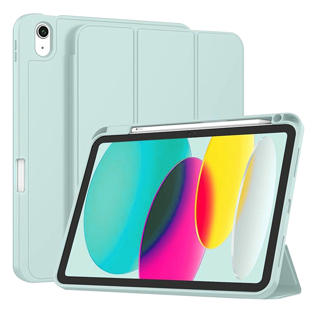 Techsuit - Flex Trifold (with Pencil Holder) - iPad 10 (2022) 10.9 / 11 (2025) - Sky Blue