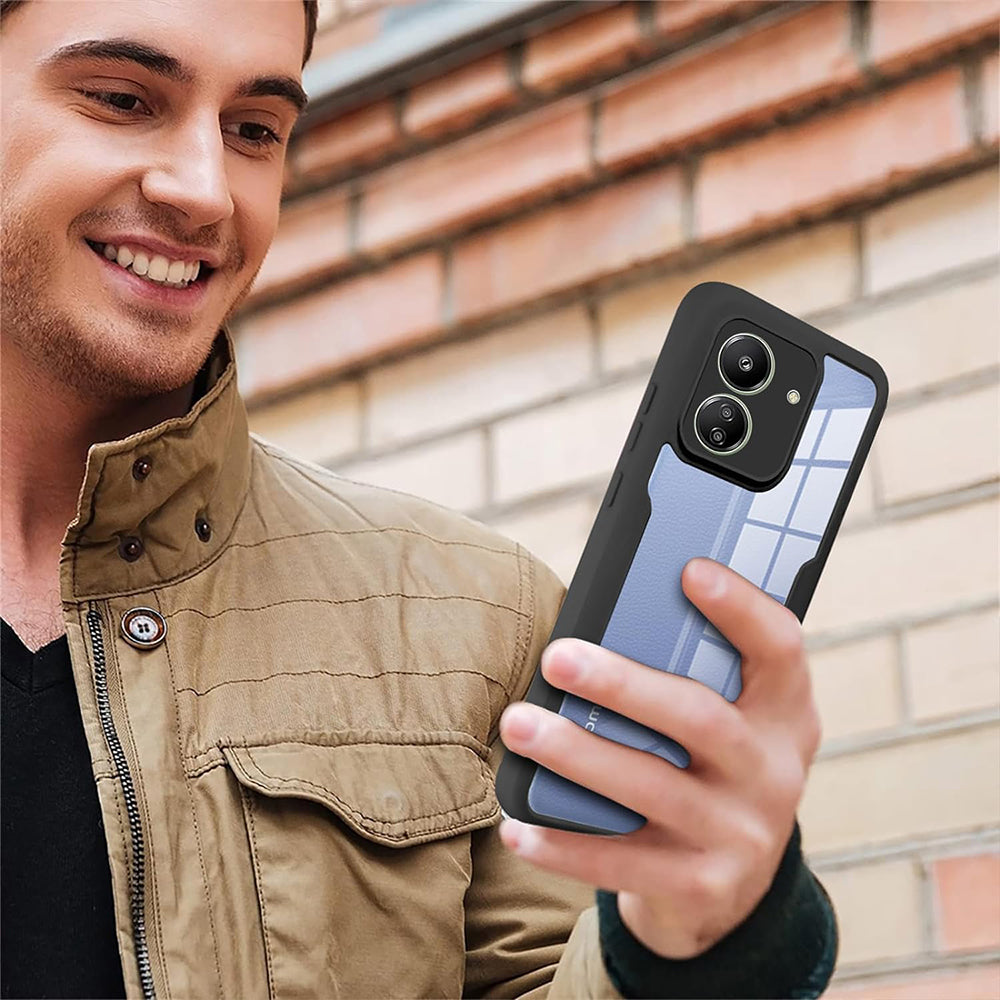 Techsuit - ColorVerse 360 Series + Screen Protector - Xiaomi Redmi 13C 4G / Poco C65 - Blue