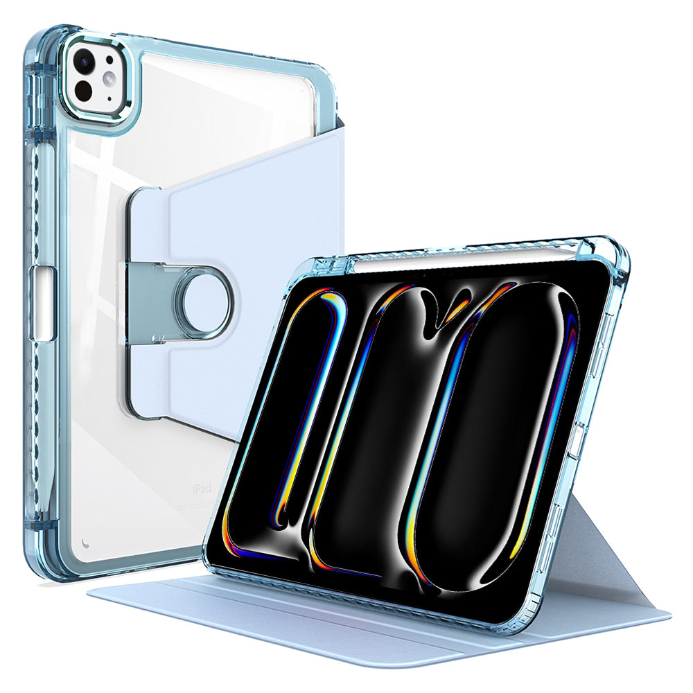 Techsuit - Crystal Vision - iPad Pro 11 (2024) / iPad Pro 11 (2025) - Bleu
