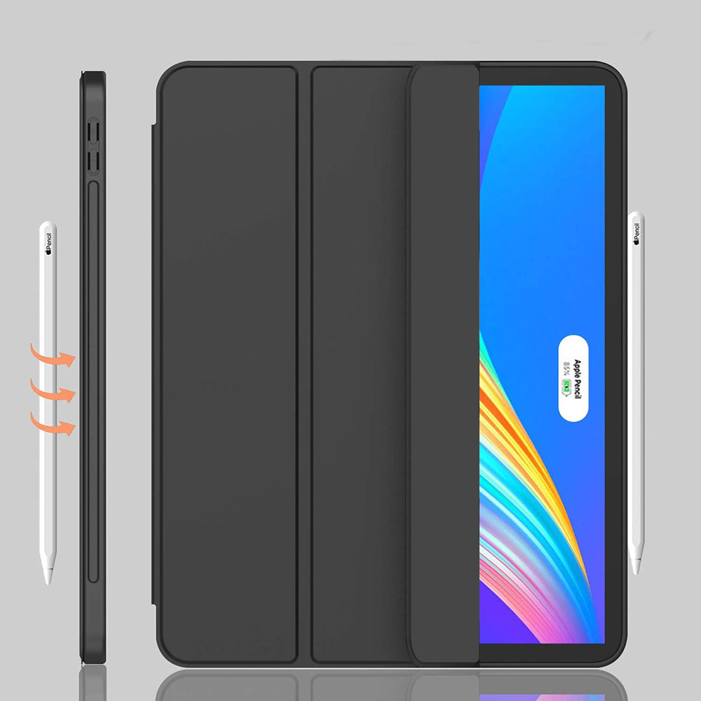 Techsuit - Flex Trifold (with Pencil Holder) - iPad Pro 12.9 (2018/2020/2021/2022) - Gray