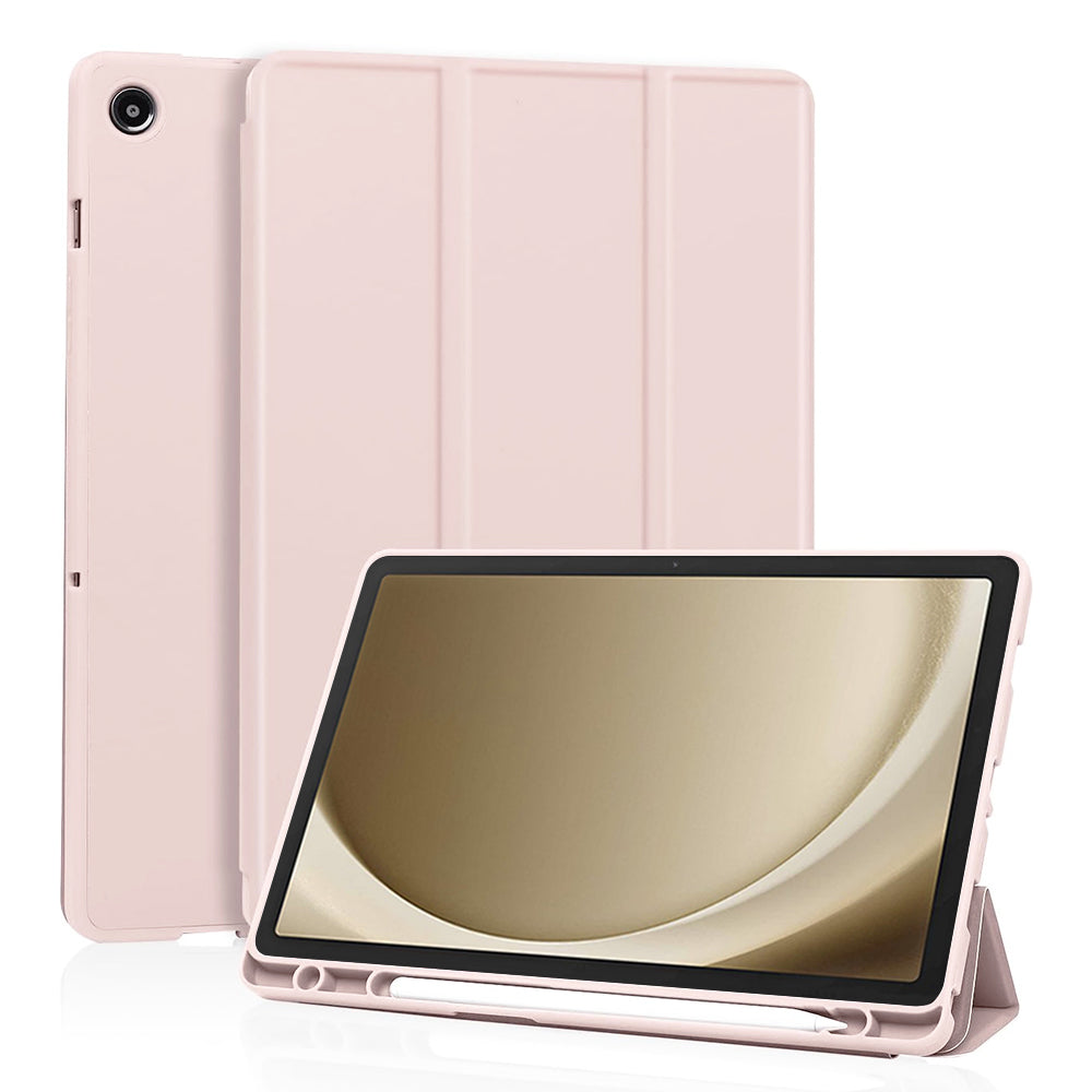 Techsuit - Flex Trifold (with Pencil Holder) - Samsung Galaxy Tab A9 Plus - Pink