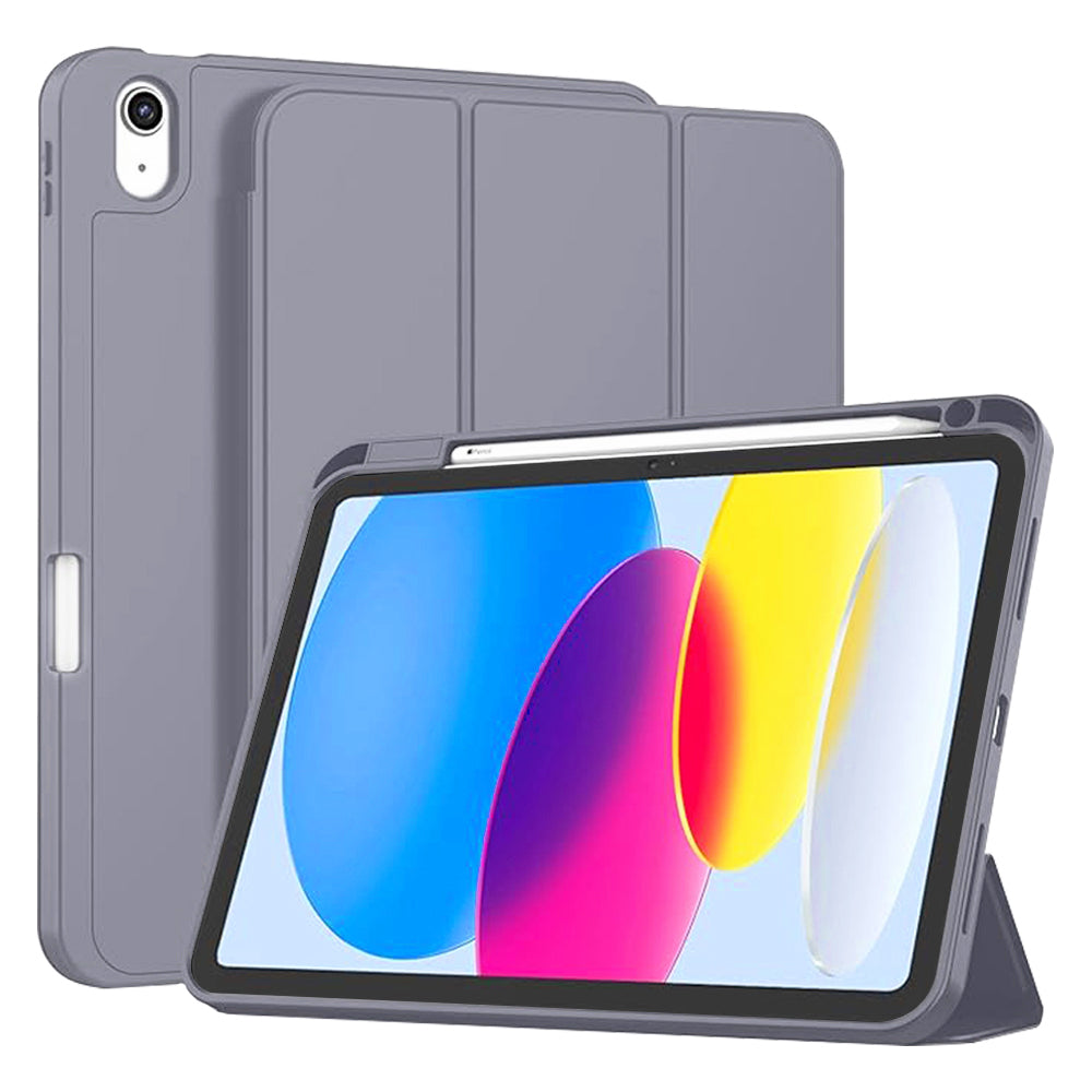 Techsuit - Flex Trifold (with Pencil Holder) - iPad 10 (2022) 10.9 / 11 (2025) - Purple
