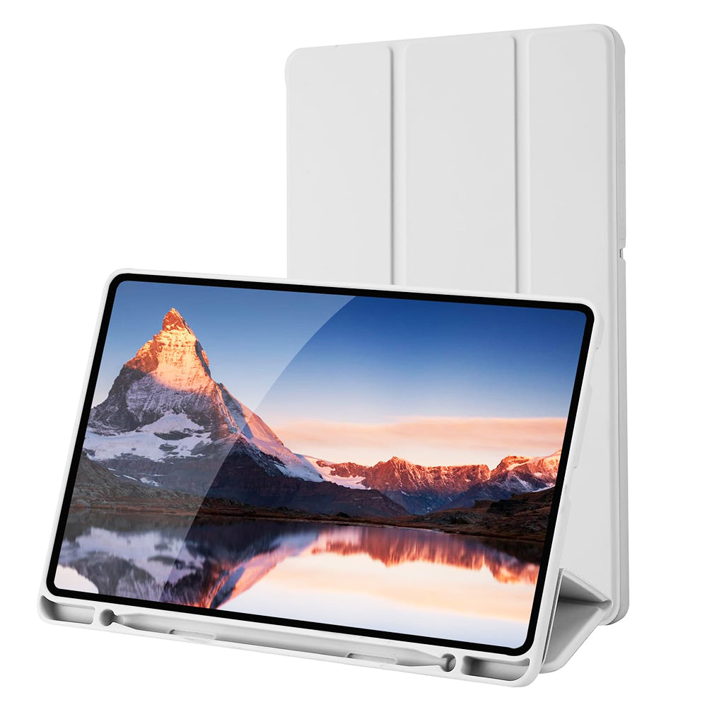 Techsuit - Flex Trifold (with Pencil Holder) - Samsung Galaxy Tab S6 Lite (2020/2022/2024) - Gray