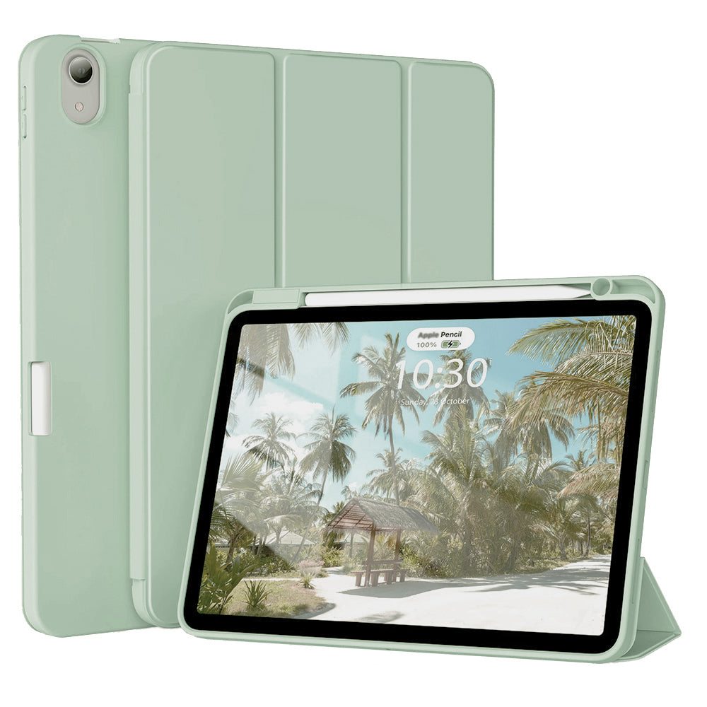 Techsuit - Flex Trifold (with Pencil Holder) - iPad Air 4 (2020) / Air 5 (2022) - Matcha Green